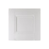 Amsterdam 3 Panel Single Evokit Pocket Door Detail - White Primed