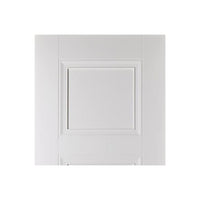Amsterdam 3 Panel Single Evokit Pocket Door Detail - White Primed