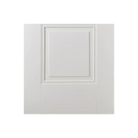 arnhem 1l 1p white primed door clear safety glass
