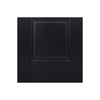 LPD Joinery Arnhem 2 Panel Black Primed Fire Door Pair - 1/2 Hour Fire Rated
