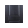 Arnhem 2 Panel Black Primed Single Evokit Pocket Door Detail