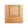 LPD Joinery Arnhem 2 Panel Oak Fire Door Pair - 1/2 Hour Fire Rated - Prefinished