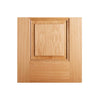 Arnhem 2 Panel Oak Single Evokit Pocket Door Detail - Prefinished