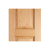 Fire Door, Arnhem 2 Panel Oak - 1/2 Hour Fire Rated - Prefinished