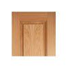arnhem 2 panel oak door prefinished