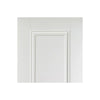 Arnhem 2 Panel Single Evokit Pocket Door Detail - White Primed