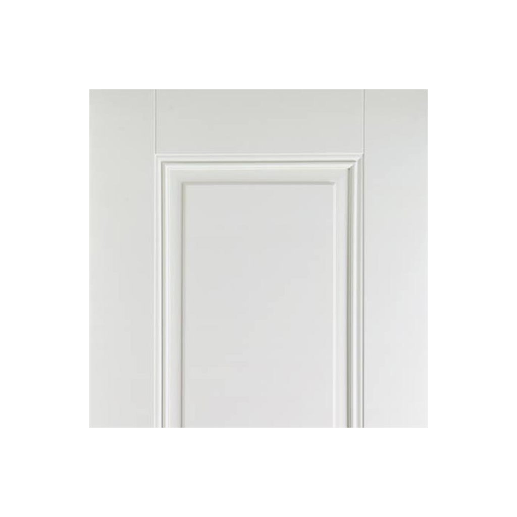 Arnhem 2 Panel Single Evokit Pocket Door Detail - White Primed