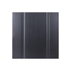 Eindhoven 1 Panel Black Primed Single Evokit Pocket Door Detail