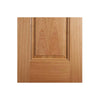 Fire Door, Eindhoven 1 Panel Oak - 1/2 Hour Fire Rated - Prefinished