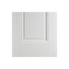 Eindhoven 1 Panel Single Evokit Pocket Door Detail - White Primed