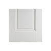 Eindhoven 1 Panel Single Evokit Pocket Door Detail - White Primed