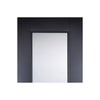 Eindhoven Black Primed Door Pair - Clear Glass