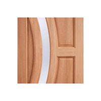 Copenhagen External Oak Door - Frosted Double Glazing, From LPD Joinery