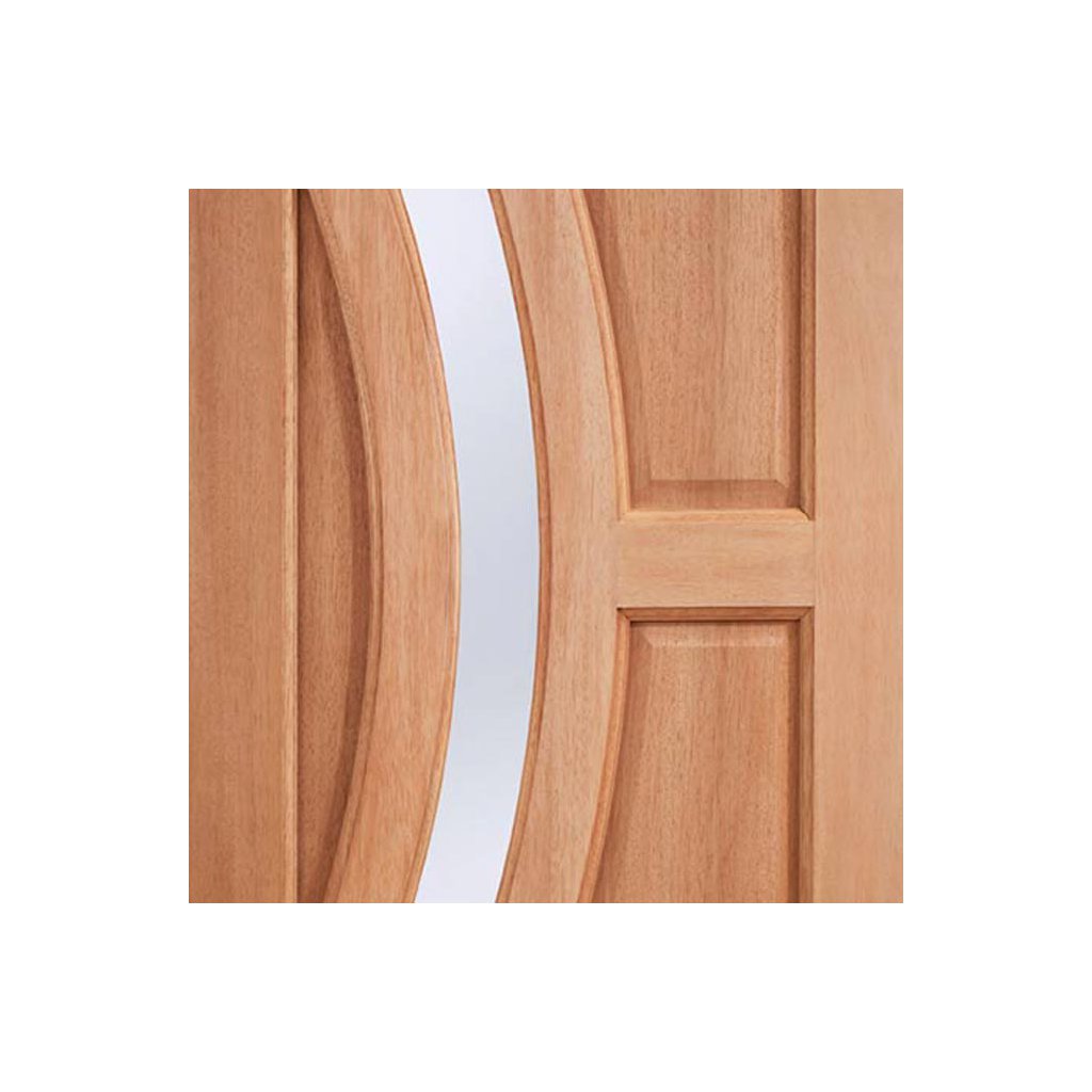 Copenhagen External Oak Door - Frosted Double Glazing, From LPD Joinery