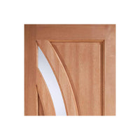 Copenhagen External Oak Door - Frosted Double Glazing, From LPD Joinery