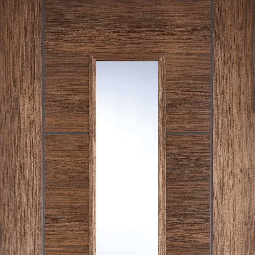 Laminate contemporary style interior door