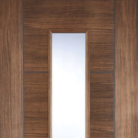 Laminate contemporary style interior door