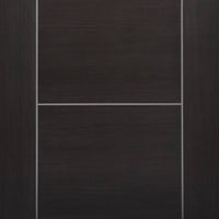 Laminate Vancouver Dark Grey Door Pair - Prefinished