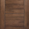 Laminate Vancouver Walnut Single Evokit Pocket Door Detail - Prefinished