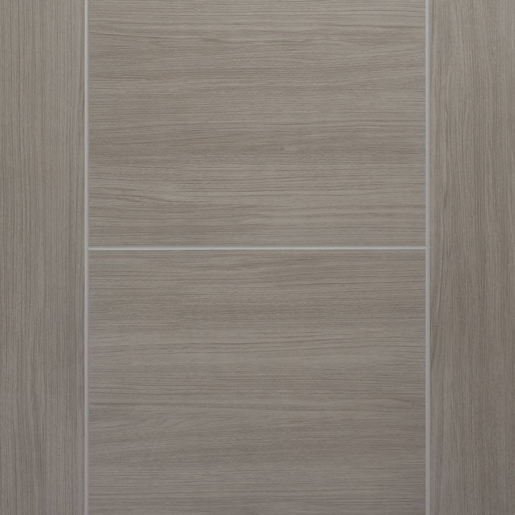 Laminate Vancouver Light Grey Single Evokit Pocket Door Detail - Prefinished