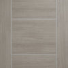 Laminate Vancouver Light Grey Fire Door - 1/2 Hour Fire Rated - Prefinished