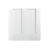 London 4 Panel Single Evokit Pocket Door Detail - White Primed