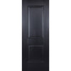 Arnhem 2 Panel Black Primed Single Evokit Pocket Door