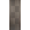 Apollo Chocolate Grey Flush Door Pair - Prefinished