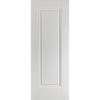White Fire Door, Eindhoven 1 Panel Door - 1/2 Hour Rated - White Primed