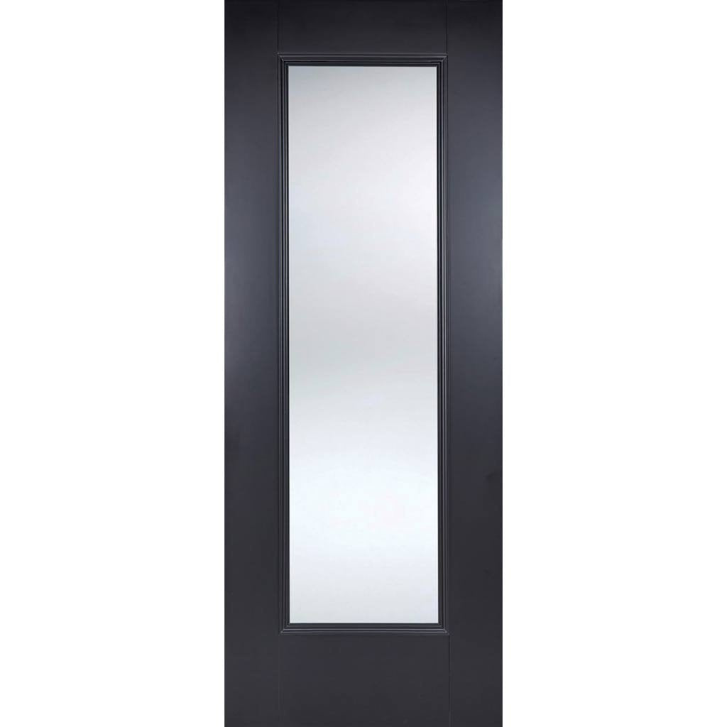 Black colour interior door from LPD Joinery