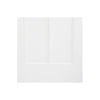 LPD Joinery Reims Diamond 5 Panel Fire Door Pair - 1/2 Hour Fire Rated - White Primed