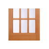 SA77 External Hardwood Door - Frosted Glass, From LPD Joinery