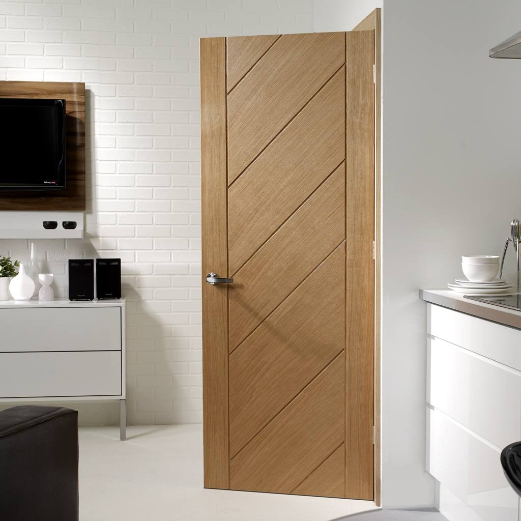 Monza Oak Door - From Xl Joinery