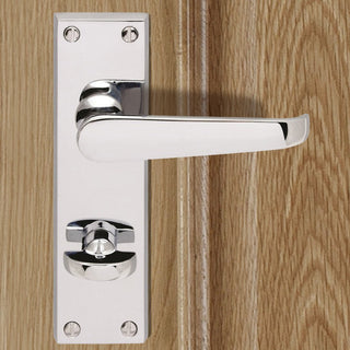 Image: M30wc Victorian Lever Handles - 3 Finishes