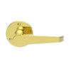 M32 Victorian Scroll Lever Latch Handles on Round Rose - 2 Finishes