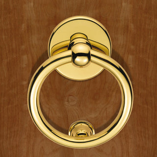 Image: M37 Victorian Ring Door Knocker - 3 Finishes