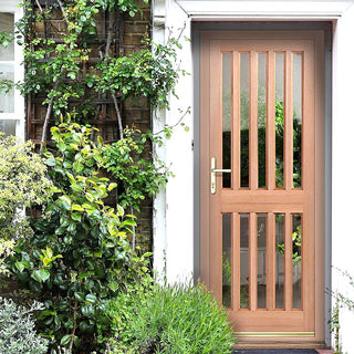 Image: Windsor Exterior Hardwood Door - Fit Your Own Glass, From LPD Joinery