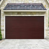 Gliderol Electric Insulated Roller Garage Door from 2147 to 2451mm Wide - Laminated Mahogany