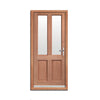 Malton External Hardwood Door and Frame Set - Frosted Double Glazing, From LPD Joinery