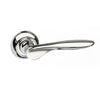 Malta Mediterranean Lever on Round C Rose - Polished Chrome