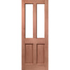York Mahogany Door - Toughened Double Glazing, From LPD Joinery