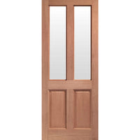 Chigwell External Hardwood Door and Frame Set - Clear Double Glazing, From LPD Joinery