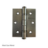 76mm x 64mm x 2.5mm Ball Bearing Hinge - 1 Pair - 10 Finishes