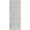 JB Kind Industrial Metro White Panel Internal Door Pair - Prefinished