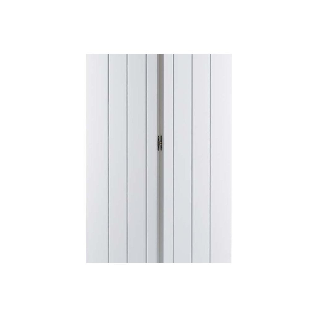 Mexicano Flush Bifold Door - White Primed