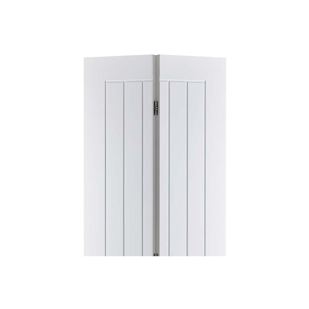 Mexicano Flush Bifold Door - White Primed