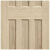 DX 60's Nostalgia Oak Panel Door Pair