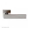 Steelworx SSL1403 Lever Latch Handles on Square Sprung Rose
