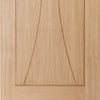 Bespoke Verona Oak Flush Door Pair - Prefinished