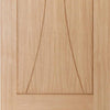 Bespoke Thruslide Verona Oak Flush 2 Door Wardrobe and Frame Kit